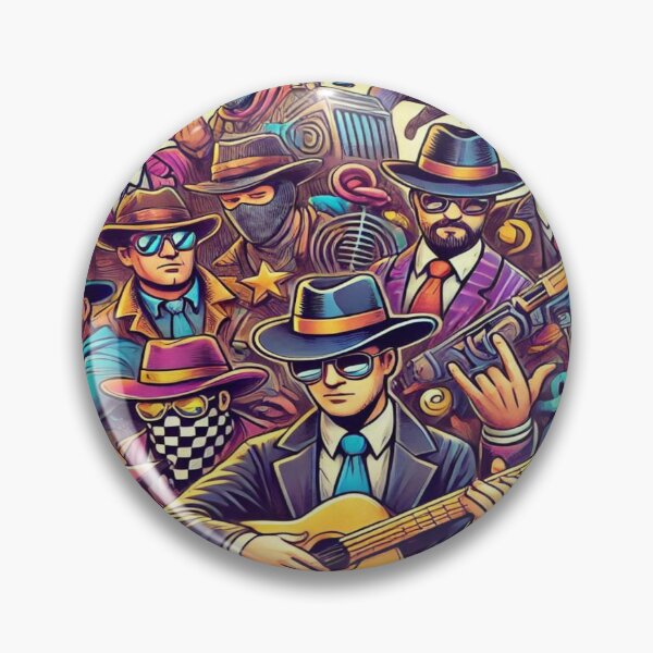 Item preview, Funky Space Cowboy Pyramid Party – Perfect Holiday Gift,Cadeau de vacances, Regalo de vacaciones, Festtagsgeschenk designed and sold by Imaginarium of Chaos falcon88 .