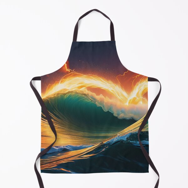 Item preview, Waves of Fire and Lightning designed and sold by SublimeMusings.