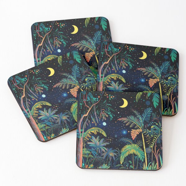 Item preview, Jungle Nights designed and sold by WonderfulWolves.
