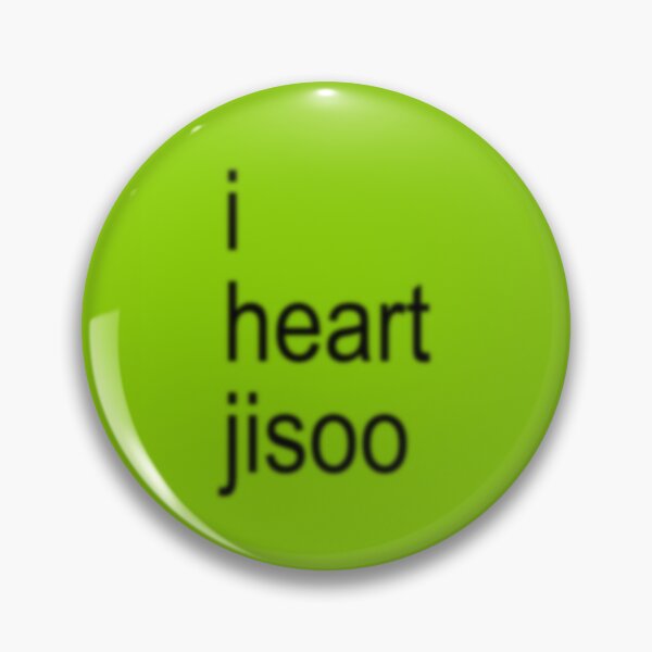 Item preview, i heart jisoo blackpink Sticker Kpop Brat designed and sold by STAYPHORIA.