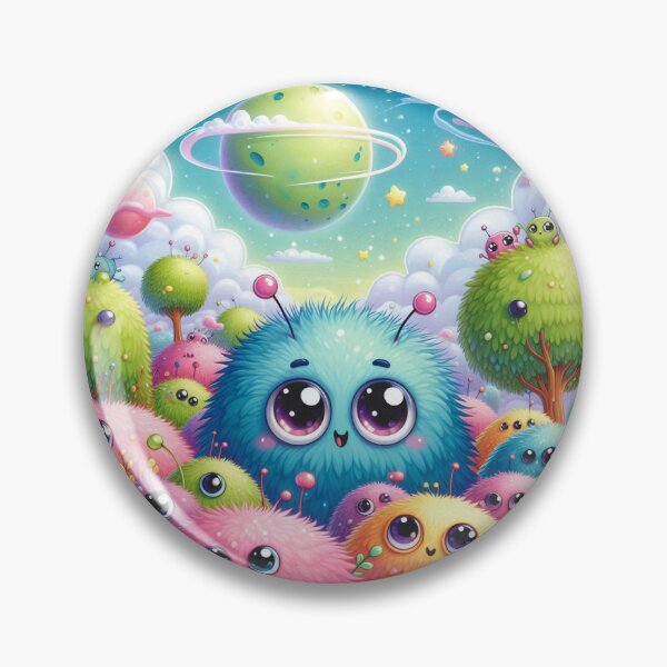 Item preview, Happy Fuzzy Alien Fellas designed and sold by WyckedLynn.