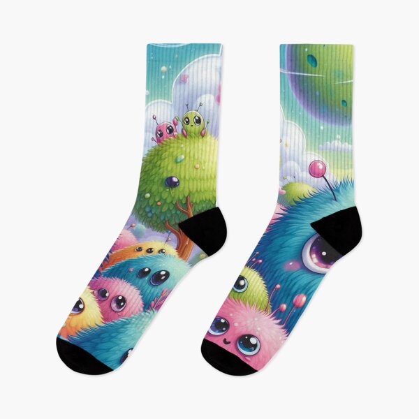 Item preview, Happy Fuzzy Alien Fellas designed and sold by WyckedLynn.