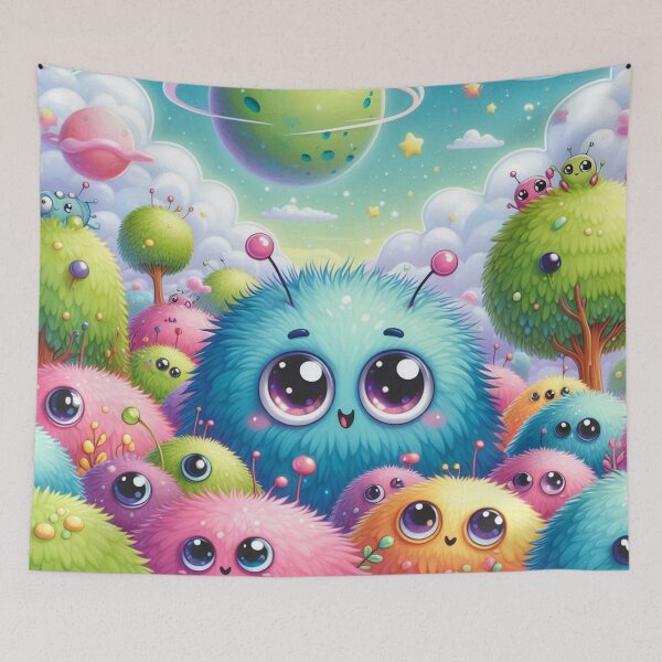 Item preview, Happy Fuzzy Alien Fellas designed and sold by WyckedLynn.