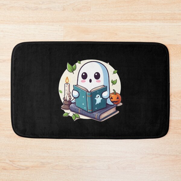 Item preview, Cute little ghost reading book designed and sold by Mateusz Majcherek.