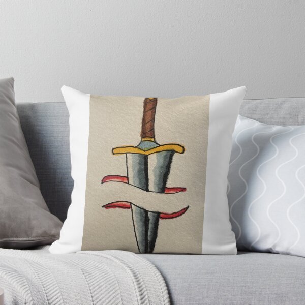 Item preview, Traditional handdrawn dagger designed and sold by indent.