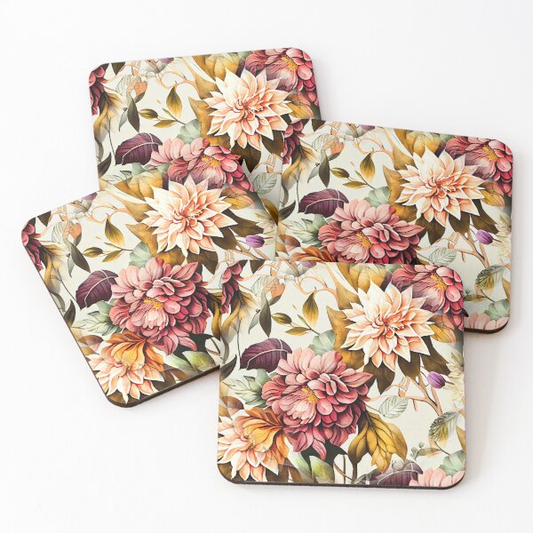 Item preview, Flowers and leaves nature #pattern #nature designed and sold by JBJart.