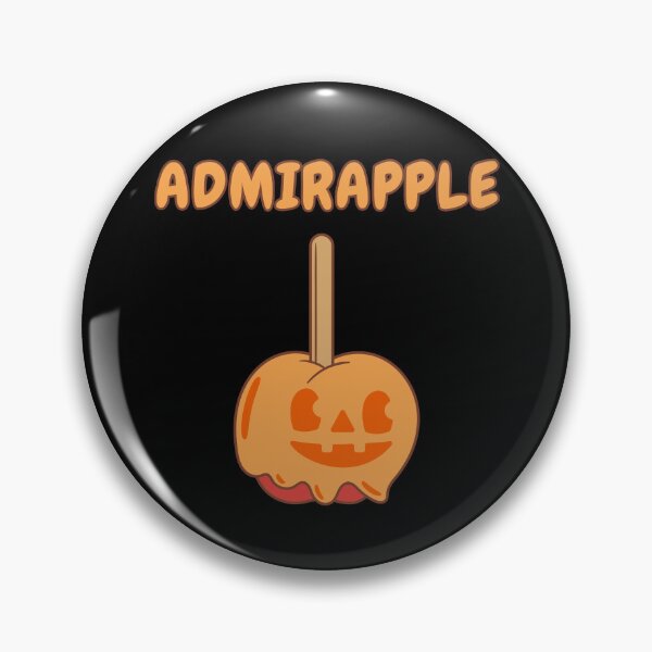 Item preview, Admirapple, funny pumpkin dlazed apple designed and sold by EMMonovi.
