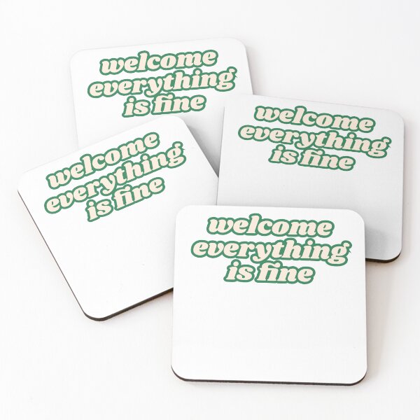 Item preview, Welcome, everything is fine! Funny The Good Place  designed and sold by JustCrafted.