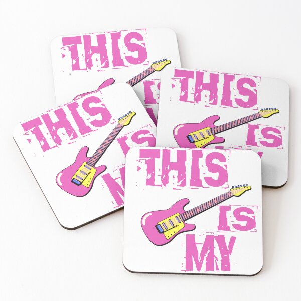 Item preview, THIS GUITAR IS MY-PINK designed and sold by TVstuff.