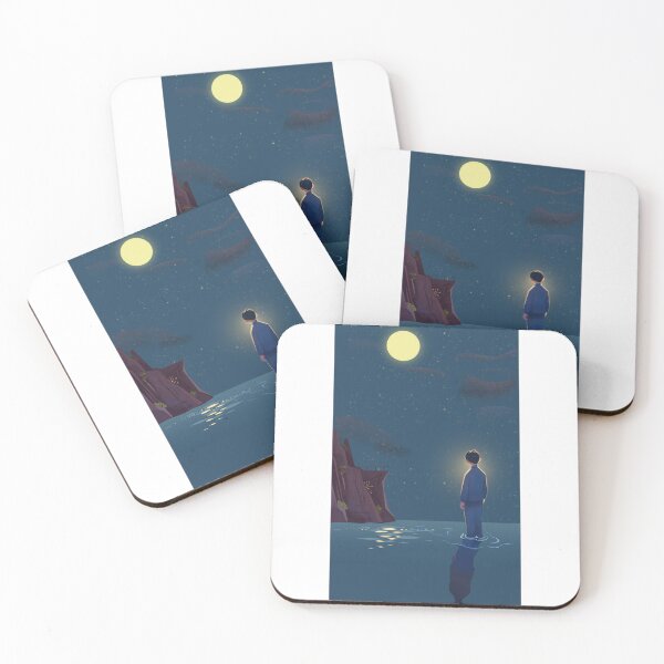 Item preview, Starlit Reflection Under a Full Moon  designed and sold by DigitalHubs12.