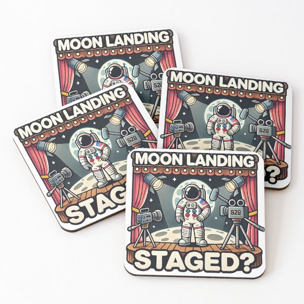 Item preview, Fake Moon Landing Stagged  designed and sold by supersanko.