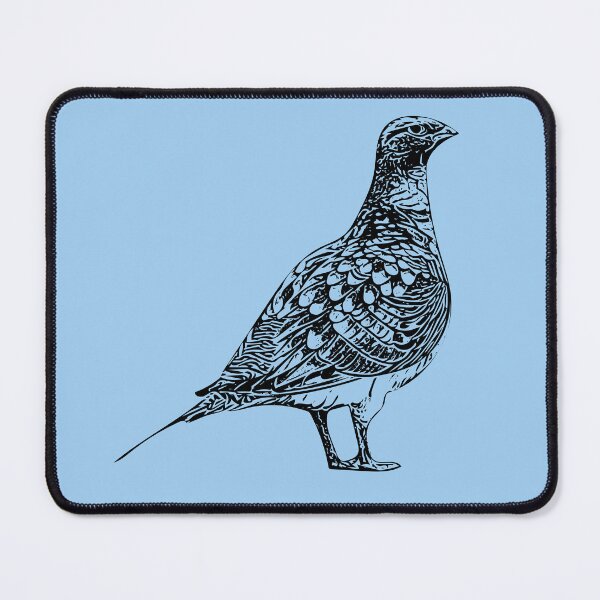 Item preview, Pin-tailed Sandgrouse Black Design designed and sold by designsasstultd.