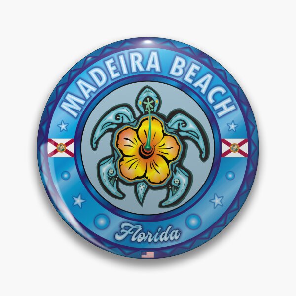 Item preview, Madeira Beach Florida sea turtle hibiscus designed and sold by studioss76.