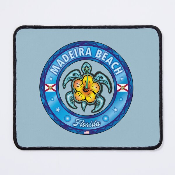 Item preview, Madeira Beach Florida sea turtle hibiscus designed and sold by studioss76.