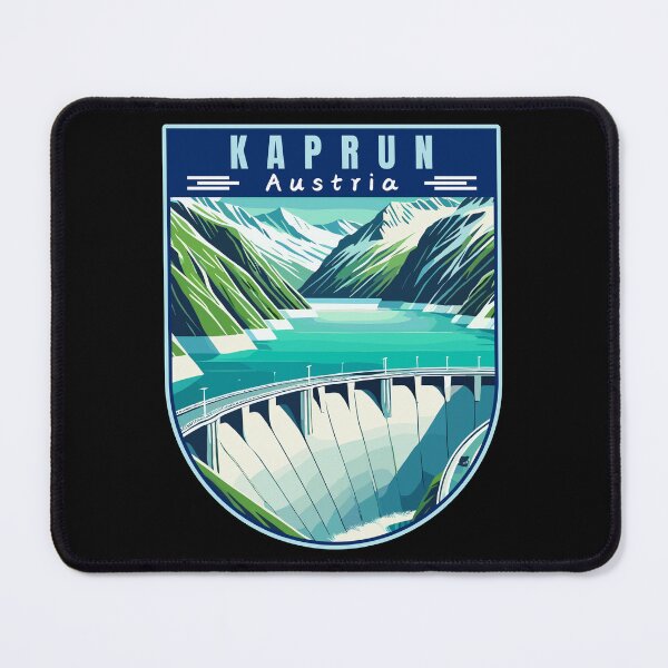 Item preview, Kaprun in Austria (Salzburg) Vintage Vector Art Travel Badge designed and sold by MaateoDesign.