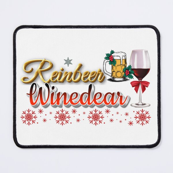 Item preview, Reinbeer Winedear Drink Design designed and sold by Raise2Shine.