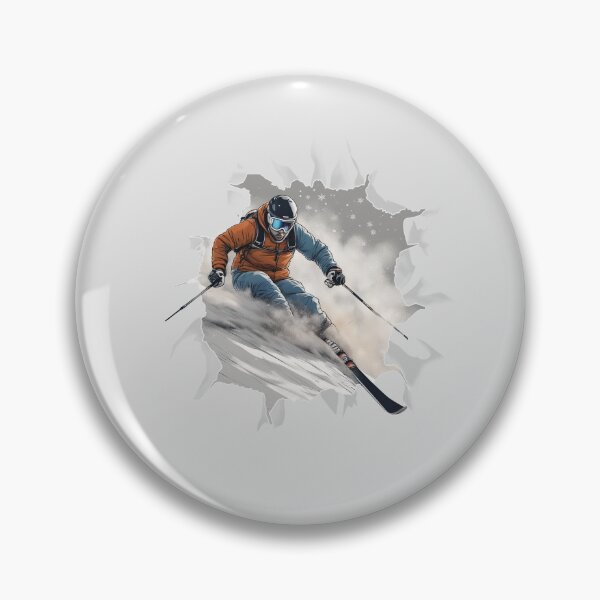 Item preview, Winter Sports: The sun is my enemy, cold is my friend, Skiing no text designed and sold by IrgumS.