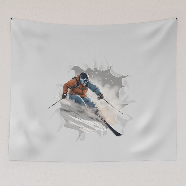 Item preview, Winter Sports: The sun is my enemy, cold is my friend, Skiing no text designed and sold by IrgumS.