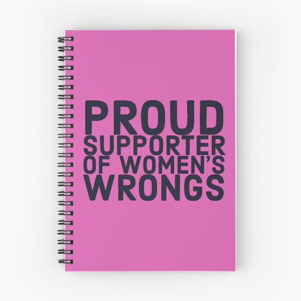 Item preview, Proud supporter of women’s wrongs  designed and sold by Boxing Kangaroo Retail Company.