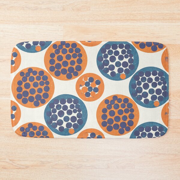 Item preview, Retro bubbles pattern designed and sold by Haji  Kamora.
