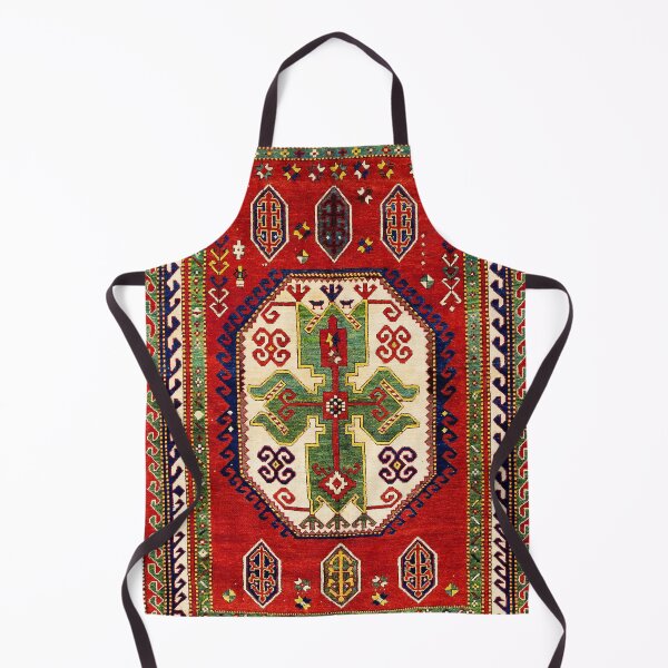Item preview, Impresión de alfombra antigua Lori Pambak Kazak designed and sold by Vicky Brago-Mitchell®.
