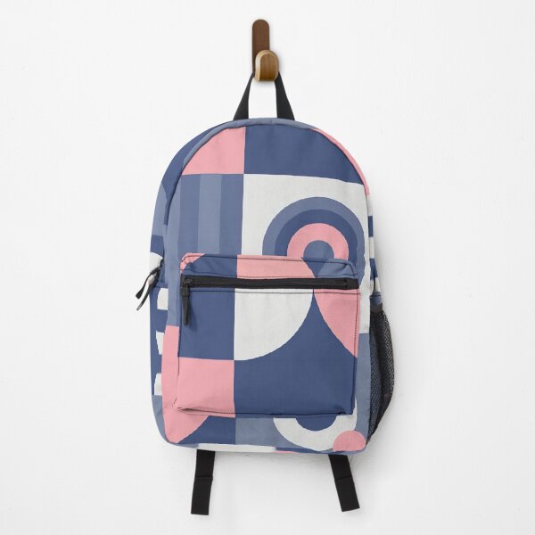 Item preview, Blue and Pink Bauhaus Geometric designed and sold by HikaryChan.