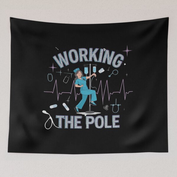 Item preview, Working the pole nurse designed and sold by Mateusz Majcherek.