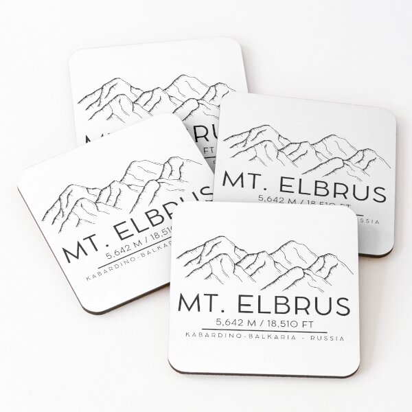 Item preview, Mount Elbrus designed and sold by StudioRedKoala.