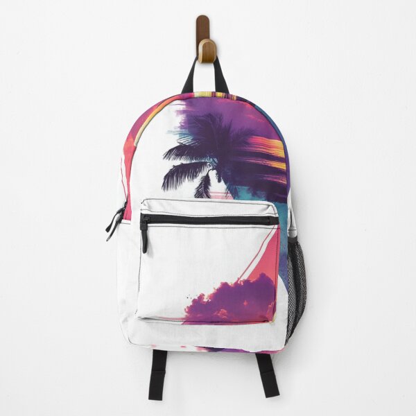 Item preview, Vaporwave Sunset designed and sold by WonderfulWolves.