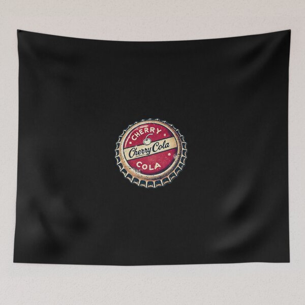 Item preview, Cherry Cola Retro Bottle Top Vector Art designed and sold by neildoch.