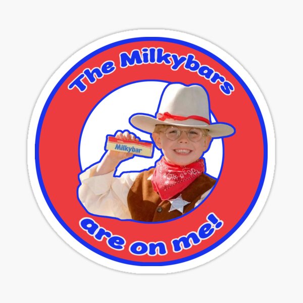 Item preview, Milkybar Kid - The Milkybars Are On Me designed and sold by curseofkazar.