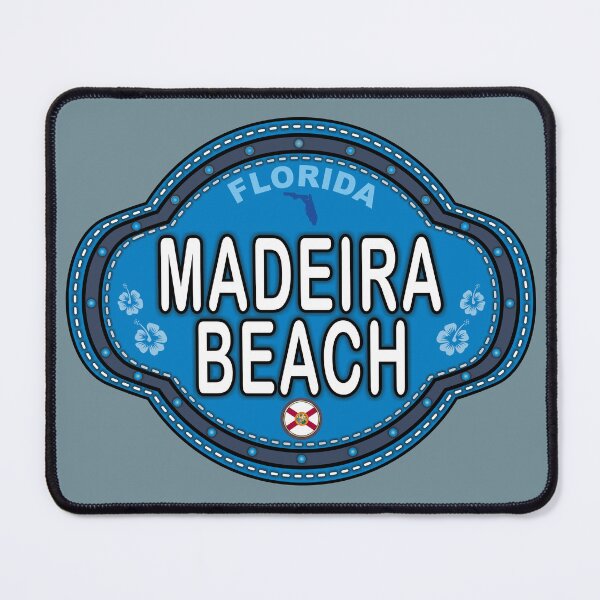 Item preview, Madeira Beach Florida stitching effect designed and sold by studioss76.