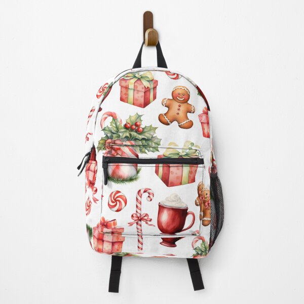 Item preview, Christmas decorations and sweets repeat pattern | seamless pattern design designed and sold by Katarzyna Dembek.