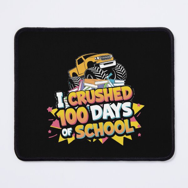 Item preview, I Crushed 100 Days of School designed and sold by Mateusz Majcherek.