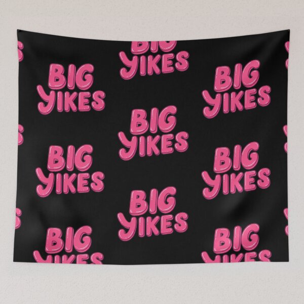 Item preview, Big Yikes Bold Pink Bubble Font designed and sold by CriaCreative.