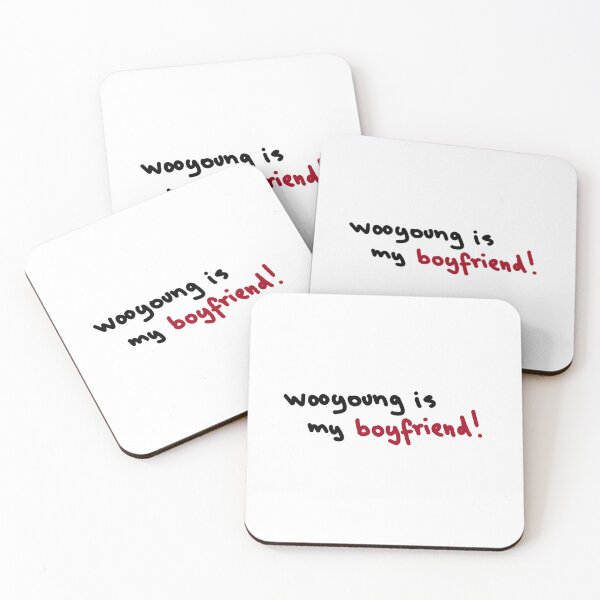 Item preview, wooyoung is my boyfriend, ateez designed and sold by kattcherry.
