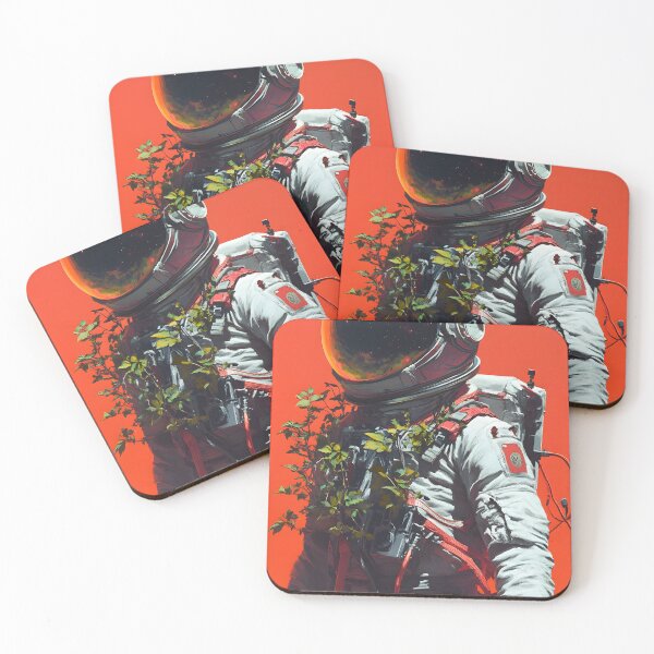 Item preview, Astronaut in a Space Suit With Plants On His Chest designed and sold by AhmedAlbb.
