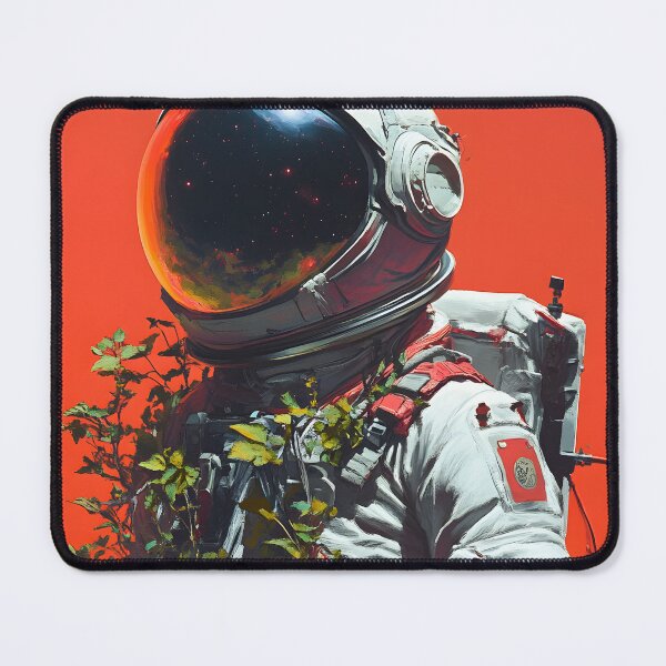Item preview, Astronaut in a Space Suit With Plants On His Chest designed and sold by AhmedAlbb.