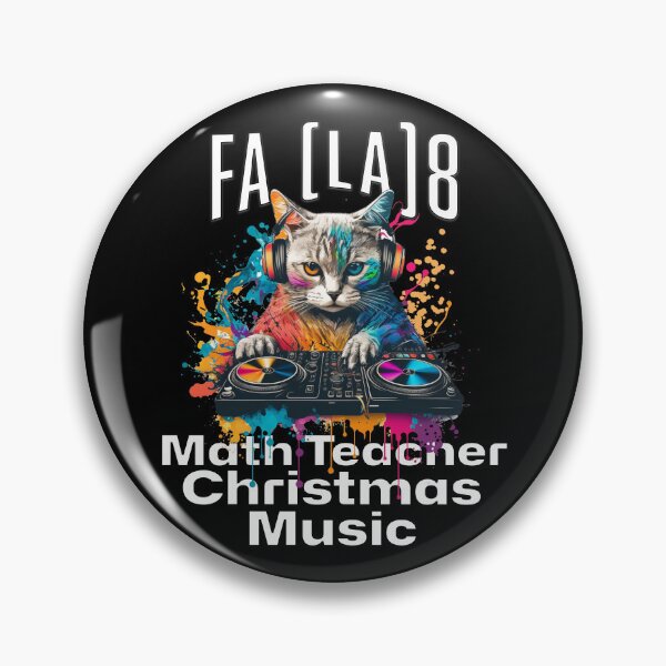Item preview, FA (LA)8 Math Teacher Christmas Music  designed and sold by Dominic-Design.