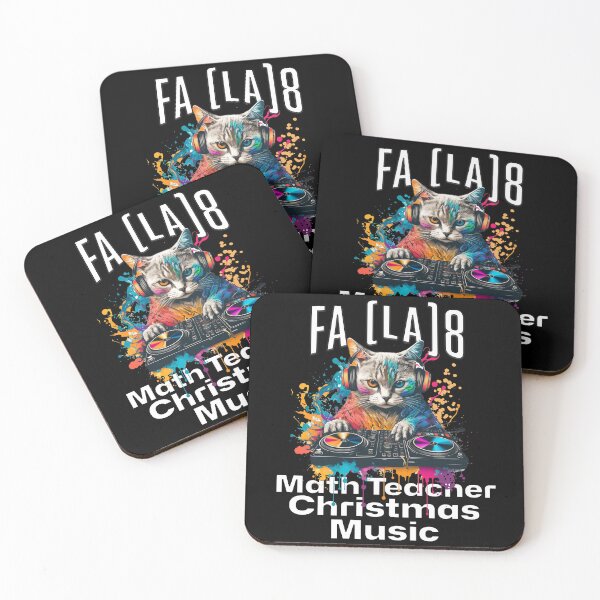 Item preview, FA (LA)8 Math Teacher Christmas Music  designed and sold by Dominic-Design.