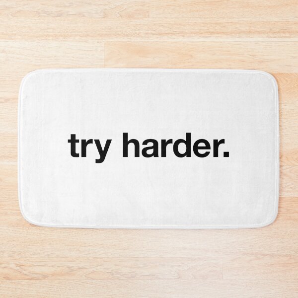 Item preview, try harder designed and sold by asweknowit.