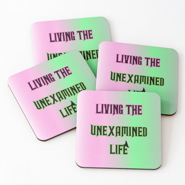 Item preview, LIVING THE UNEXAMINED LIFE designed and sold by JustJaxxx.