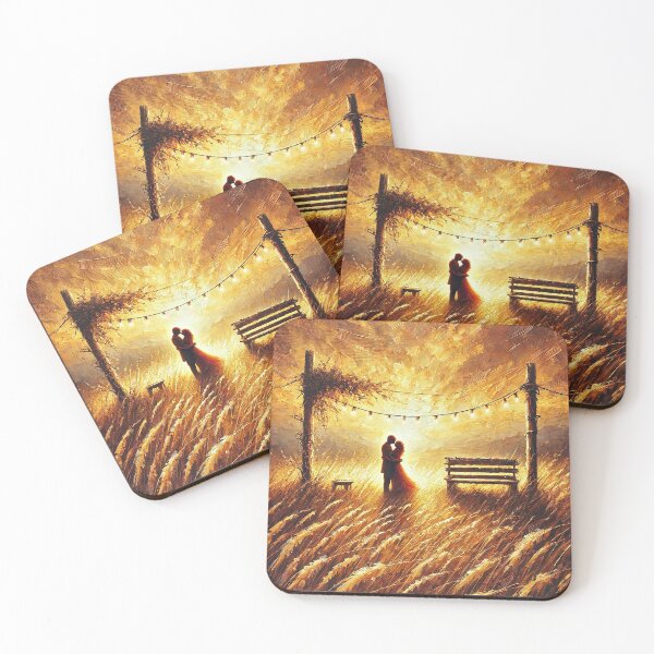 Item preview, Romantic Sunset Embrace - Perfect for Valentine's Day designed and sold by MarinaFila.