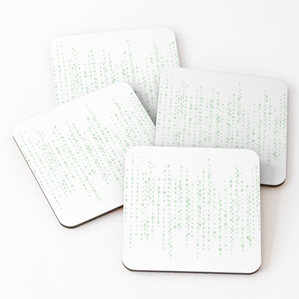 Item preview, Red-Pilled Matrix Binary Code Scroll designed and sold by DropDeadDsgns.
