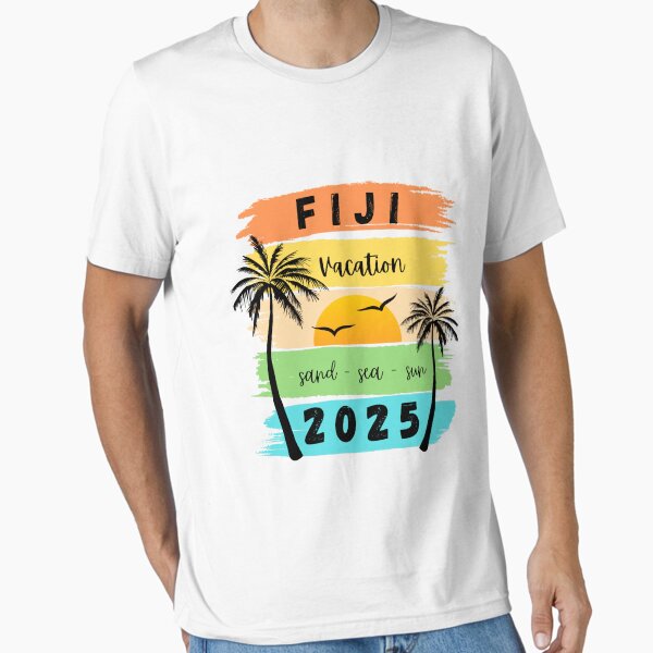 Aperçu de l'œuvre Aventure estivale de l'équipe familiale des Fidji 2025 créée et vendue par UNICRAFT Creative.