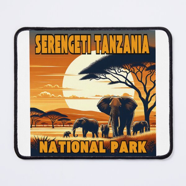 Item preview, Serengeti National Park designed and sold by Red-forever.