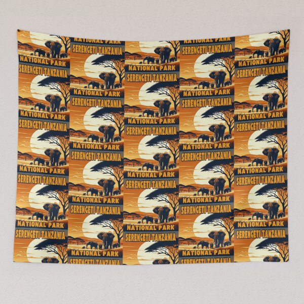 Item preview, Serengeti National Park designed and sold by Red-forever.