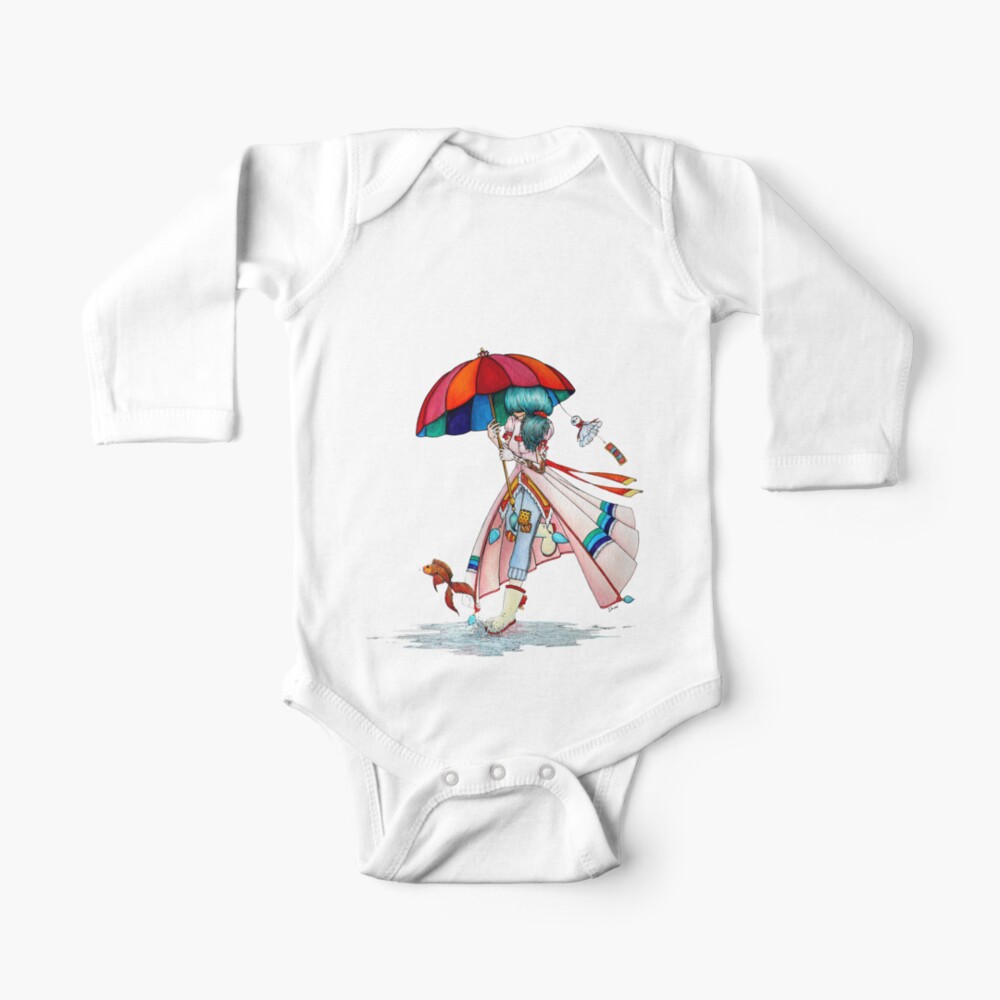 Item preview, Long Sleeve Baby One-Piece designed and sold by studinano.