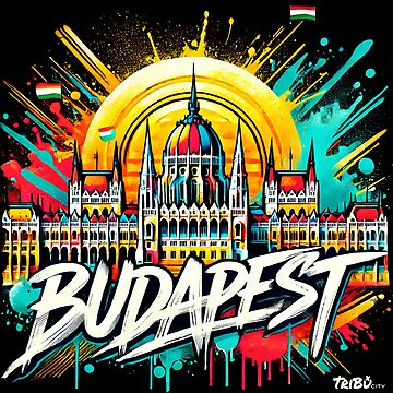 Artwork thumbnail, TriBu.City - BUDAPEST BLACK by TriBuCity