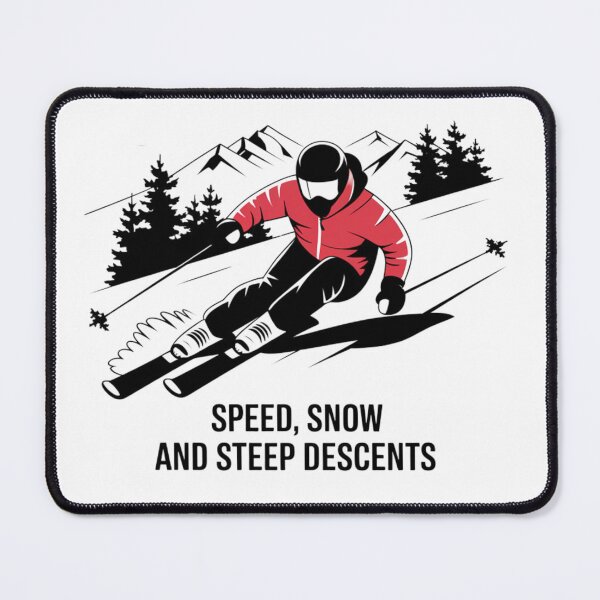 Item preview, "Speed, Snow, And Steep Descents'' designed and sold by Creomix.